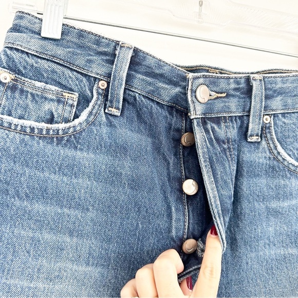 Joe's Jeans The Smith High Rise Denim Jean Shorts in Sherry SHY Wash Size 26 - Picture 2 of 6